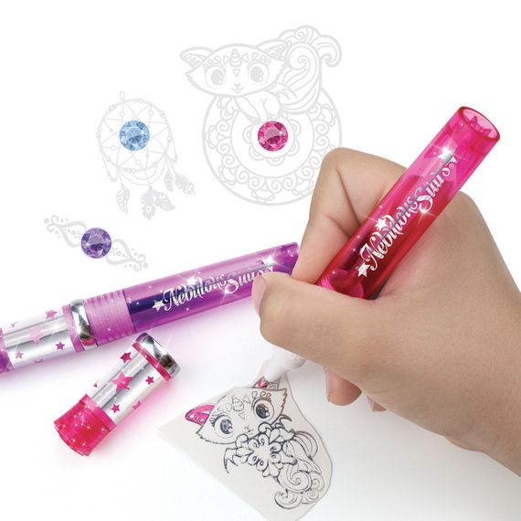 Набір для творчості Боді-арт: Зіркове сяйво Nebulous Stars 11012, 40 татуювань | Зображення 2