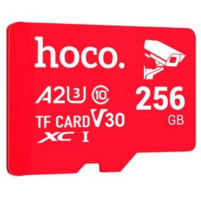 Карта пам'яті Hoco microSDHC Class 10 - 256GB (без адаптера) Red