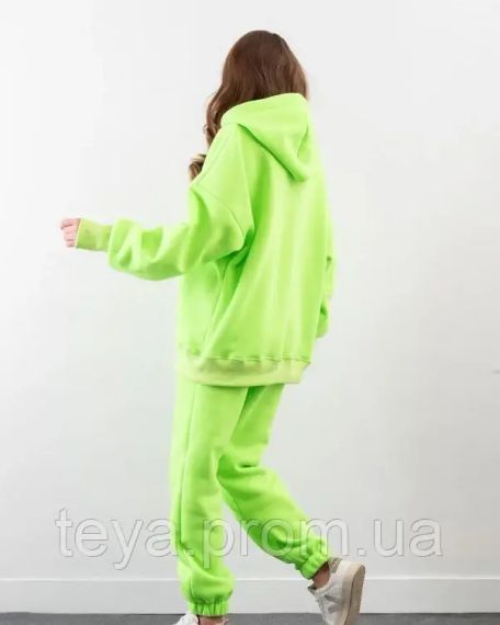 Спортивний костюм для жінок колір салатовий розміри 3XL, XXL, S, M, L, XL FI_009046 | Зображення 2