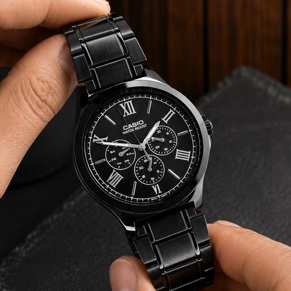 Чоловічий годинник Casio MTP-V300B-1A | Зображення 9