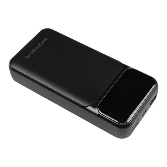 Power Bank - Портативна батарея 20.000 mAh. чорний - GP-20BQC. швидка зарядка 22.5W GRUNHELM | Зображення 3
