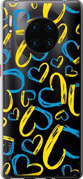 Чехол на Huawei Mate 30 Pro Сердца UA "5292u-1796-17620"