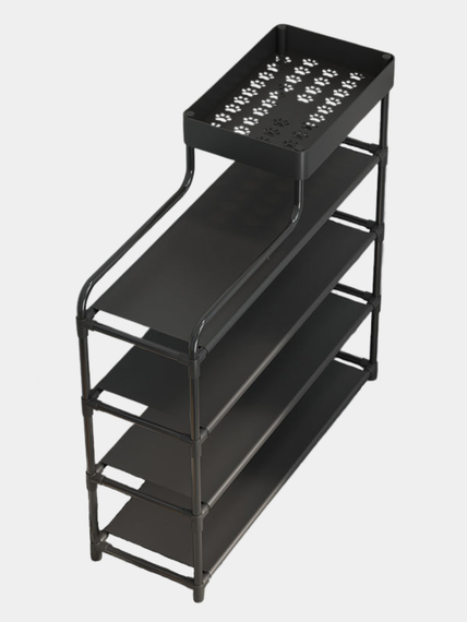 Стелаж для взуття Shoe rack BLACK | Зображення 3