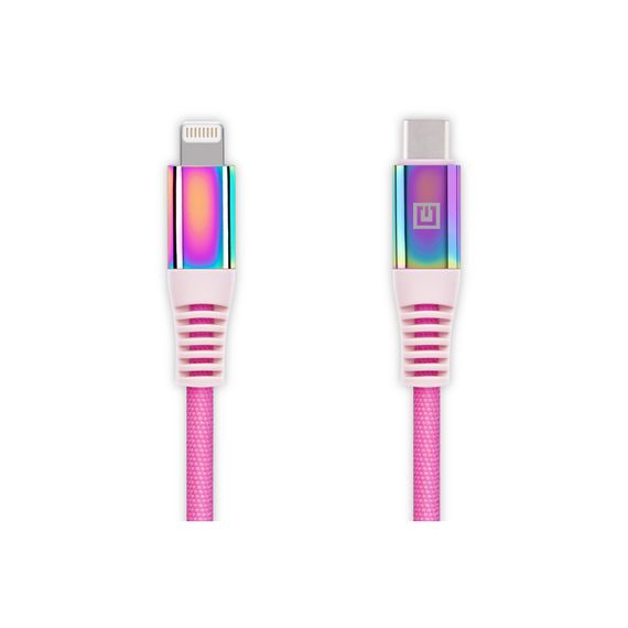 Дата кабель USB Type-C to Lightning 1.0m MFI Rainbow REAL-EL (EL123500054) | Зображення 5