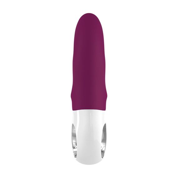 Вибратор-кролик Fun Factory MISS BI grape/white, 2 независимых мотора, диаметр 4,2 см | Зображення 4