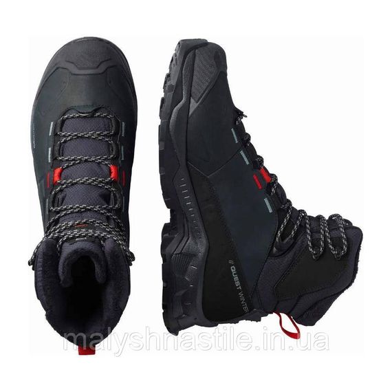 Зимові черевики Salomon Quest Winter Thinsulate™ Climasalomon™ Waterproof. Black -25*С | Зображення 2