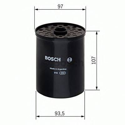 Фільтр паливний JEEP CHEROKEE 2.5 TD 95-01 (вир-во BOSCH) BOSCH 1457434448 на JEEP GRAND CHEROKEE Mk II (WJ, WG)