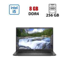 Ультрабук Dell Latitude 7390 / 13.3" (1920x1080) IPS / Intel Core i5-8365U (4 (8) ядра по 1.6 - 4.1 GHz) / 8 GB DDR4 / 256 GB SSD / Intel UHD Graphics 620 / WebCam б/в