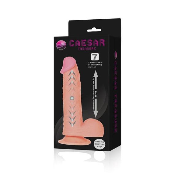 Вібратор - Cesar Treasure Thrusting Vibrator Flesh Sex Aura