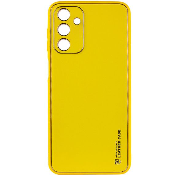 Шкіряний чохол Xshield для Samsung Galaxy A05s Жовтий / Yellow