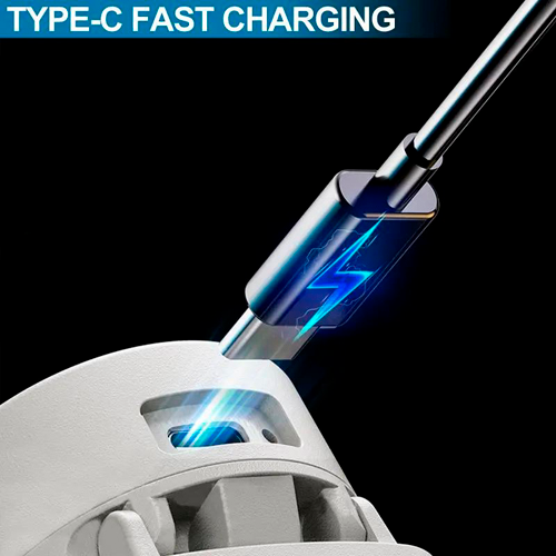 Фонарь налобный G25 XPG+30SMD белый, желтый, красно - синий, АКБ Li-Ion, ЗУ Type-C | Зображення 9