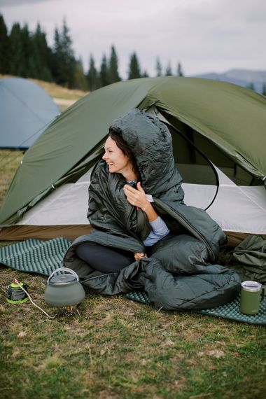 Спальний мішок Tribe Yukon 150 T-loft, спальник туристичний для походу і риболовлі | Зображення 3