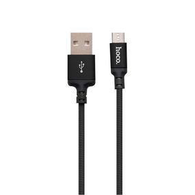 Кабель USB Hoco X14 Times Speed Micro Колір Чорний
