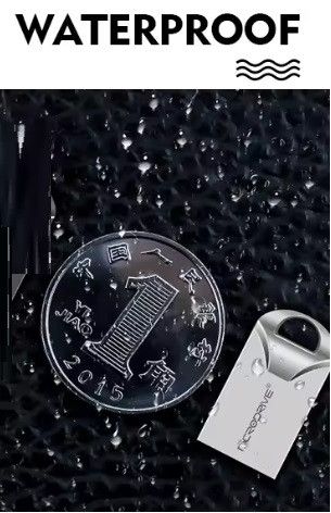 USB флешнакопичувач флешка MicroDrive брелок компактна метал 4Gb | Зображення 5