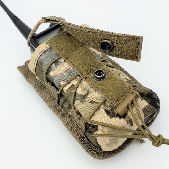Підсумок під рацію полікордура Піксель Molle чохол тримач для радіостанції | Зображення 6