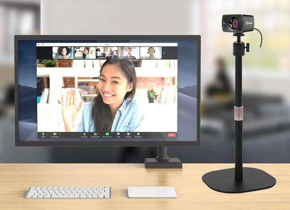 Регулируемый настольный штатив AYIZON 31-46 см для вебкамеры, смартфона, металлическая стойка для проектора | Зображення 2