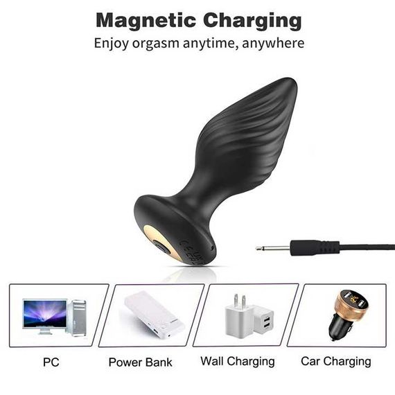 Смарт анальний корок Nexus Tornado 11*4 см — Анальні іграшки | Зображення 5