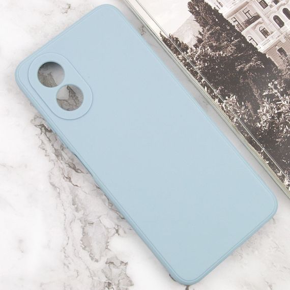 Силіконовий чохол Candy Full Camera для Oppo A78 4G Сірий / Smoky Gray | Зображення 1