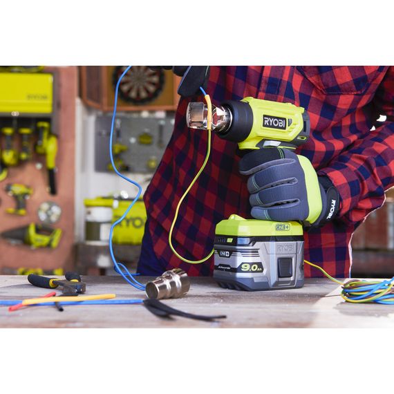 Фен Ryobi  будівельний ONE+ R18HG-0 18В, 0 - 470° C, 170л /хв (без АКБ і ЗП) (5133004423) | Зображення 8