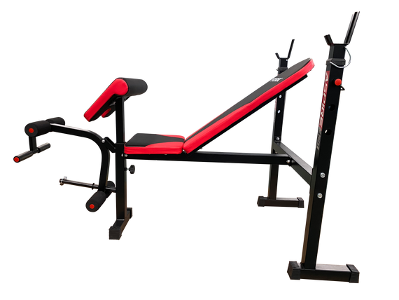 Лавка для жиму York Fitness ASPIRE 320 з стійкою для штанги та партою Скотта | Зображення 2
