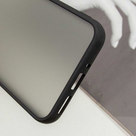 Чехол TPU+PC Lyon Frosted для Samsung Galaxy A35 Black | Зображення 5