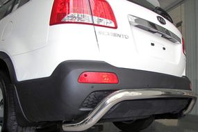 Задня дуга AK007 (нерж.) для Kia Sorento XM 2009-2014рр