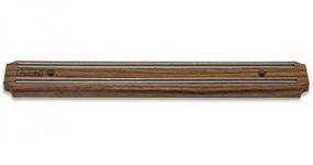 Магнітна планка Kamille Dark Wood 34см для ножів