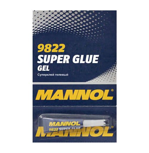 Клей секундний Mannol 9822 GEL Super Glue 3гр