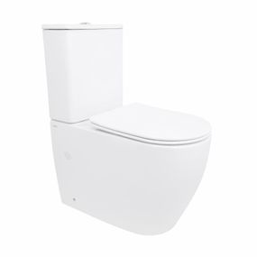 Унітаз підлоговий Qtap Evia Ultra Quiet 630×350×795 мм із сидінням Soft-close, White QTEVI27W49258