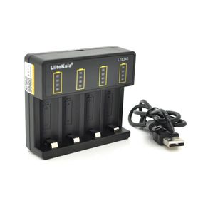 Зарядка LiitoKala Lii-16340 для Li-Ion АКБ 5V 2A,BOX ТОЛЬКО ДЛЯ 16340 (RCR123)