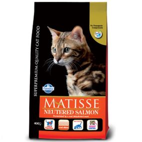 Сухий корм із лососем для стерилізованих котів Farmina Matisse Neutered Salmon, 400 гр