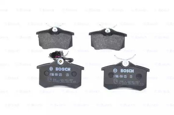 Колодки гальмівні дискові FORD Galaxy/SEAT Alhambra/VW Transporter T4-03, BOSCH (0986494025)