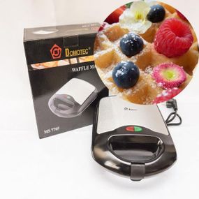 Функціональна вафельниця Domotec MS-7705, Електро вафельниця, Вафельниця електро Електрична RL-74