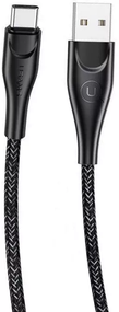 USB кабель Micro USB 200cm Usams Braided Cable U41 /black/