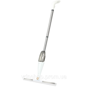 Швабра-скребок з розпилювачем та довгою металевою ручкою для миття твердих поверхонь у будинку та офісі HP-35015-23