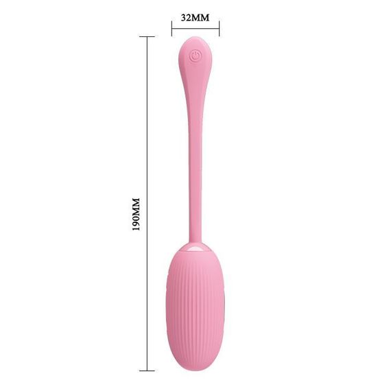 Виброяйцо PRETTY LOVE DOREEN 3 Electric Shock / 12 Vibrations USB, APP sexstyle | Зображення 3