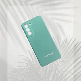 Чохол Samsung S21 бірюзовий