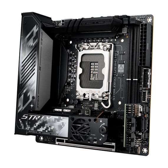 Материнcька плата ASUS ROG STRIX Z890-I GAMING WIFI s1851 Z890 2xDDR5 M.2 DP USB Type-C Wi-Fi BT mITX 90MB1IC0-M0EAY1 | Зображення 7