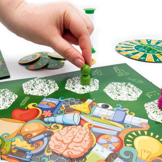 Дитяча настільна гра "IQ300" VT8055-46 колесо фортуни, пісочний годинник | Зображення 4