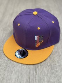 Кепка снепбек (Snapback) Фиолетовый с желтым 56-61р  (91005)