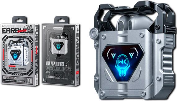 Bluetooth гарнітура сірий WK V50 (MAW-45411_1103) | Зображення 1