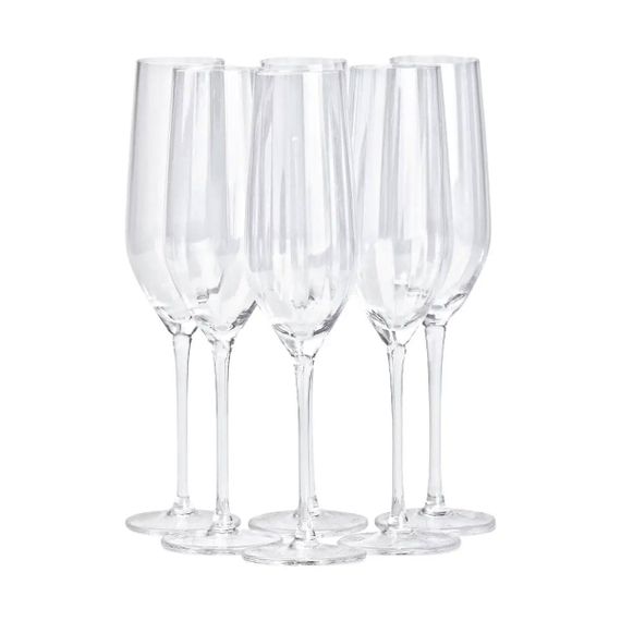 Келихи для шампанського набір із 6 шт 350 мл HP95 | Зображення 2