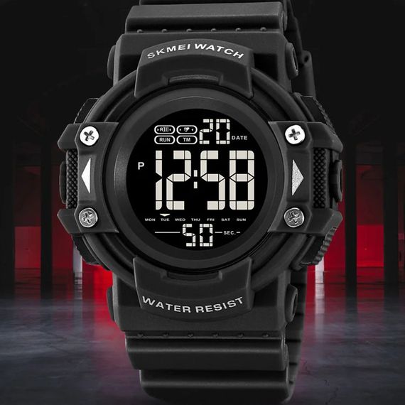 Чоловічий годинник Skmei 2195BKWT Black-White | Зображення 3
