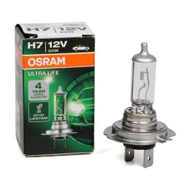 Галогеновая лампа OSRAM H7 64210ULT UltraLife 55W 12V PX26d (1 шт)