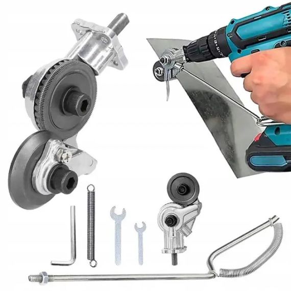 Насадка на шуруповерт для різання металу