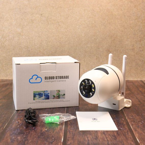 Вулична поворотна IP-камера з датчиком руху, 2MP, NJ PRO, IP360 / Бездротова WIFI камера відеоспостереження | Зображення 8