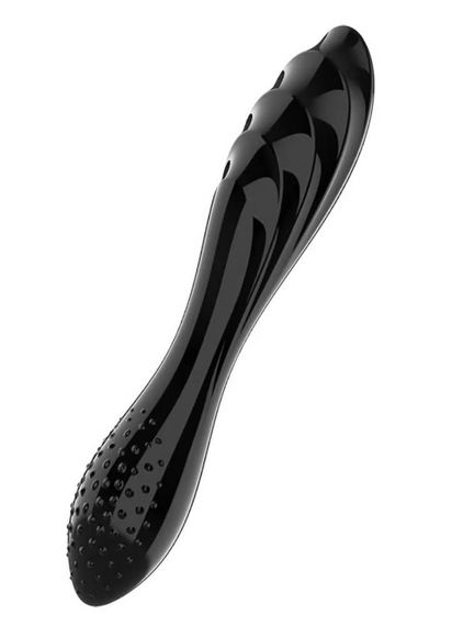 Подвійний фалоімітатор SATISFYER Dazzling Crystal 1 (black) sexstyle | Зображення 5