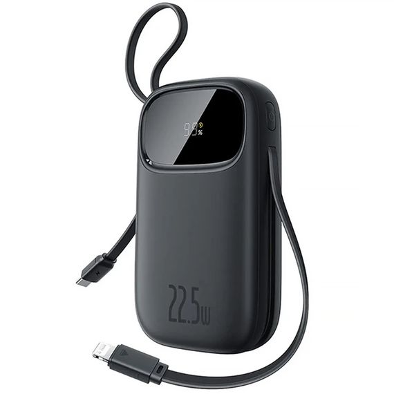 Портативний ЗП Power Bank Baseus EnerFill FC31 PD22.5W with cables 10000 mAh (PPQD3) Cosmic Black