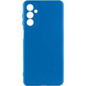 Чохол TPU GETMAN Liquid Silk Full Camera для Samsung Galaxy A54 5G Синій / Royal blue