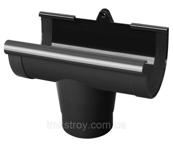 Воронка желоба. 130/100 Водосточные системы Rainway (Ренвей). графит